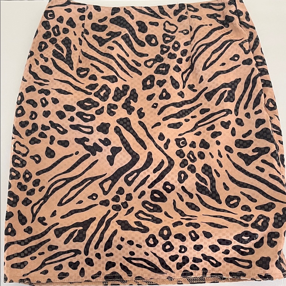 Linda Segal Leopard Print Women's Skirt